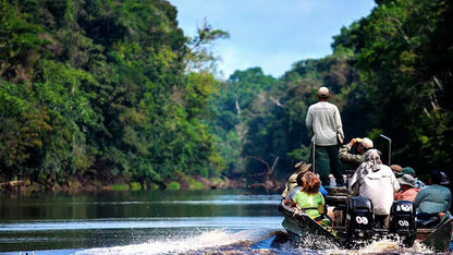 river expedition on the amazon river in peru